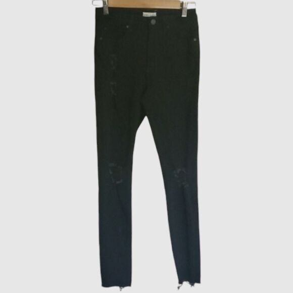 Kendall & Kylie black jeans women's size 3/4 3 / 4 - Picture 1 of 14
